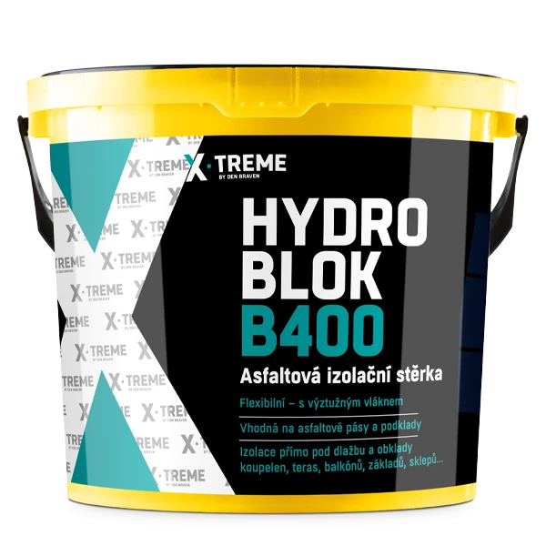 Hydroizolace asfaltová Den Braven Hydro blok B400 5 kg