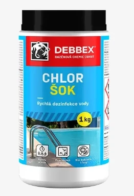 Dezinfekce Cranit Chlor šok 1 kg - cranit-chlor-sok.webp