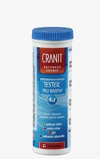 Tester Cranit 4v1 pro bazény - 10 proužků