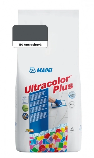 Hmota spárovací Mapei Ultracolor Plus 114 antracitová 2 kg