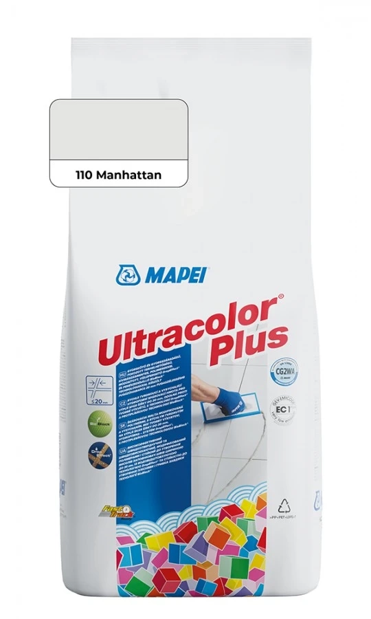 Hmota spárovací Mapei Ultracolor Plus 111 stříbrošedá 5 kg - ultracolorplus-111.webp