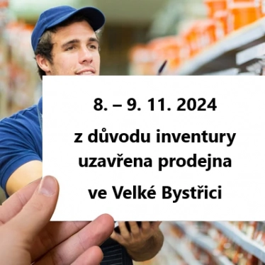 Inventura Velká Bystřice