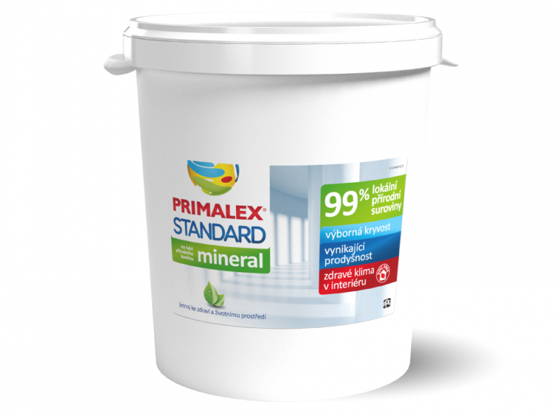 Barva interiérová Primalex Standard bílá 40 kg
